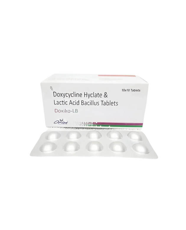 Doxycycline 100mg Tablets