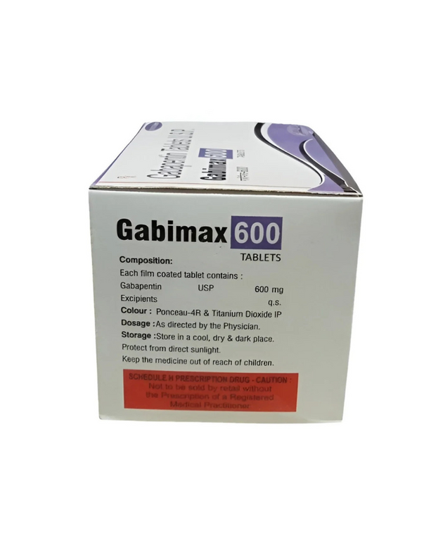 Gabapentin 600mg Capsules