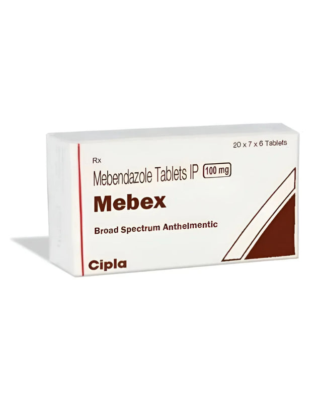 Mebendazole 100mg Tablets