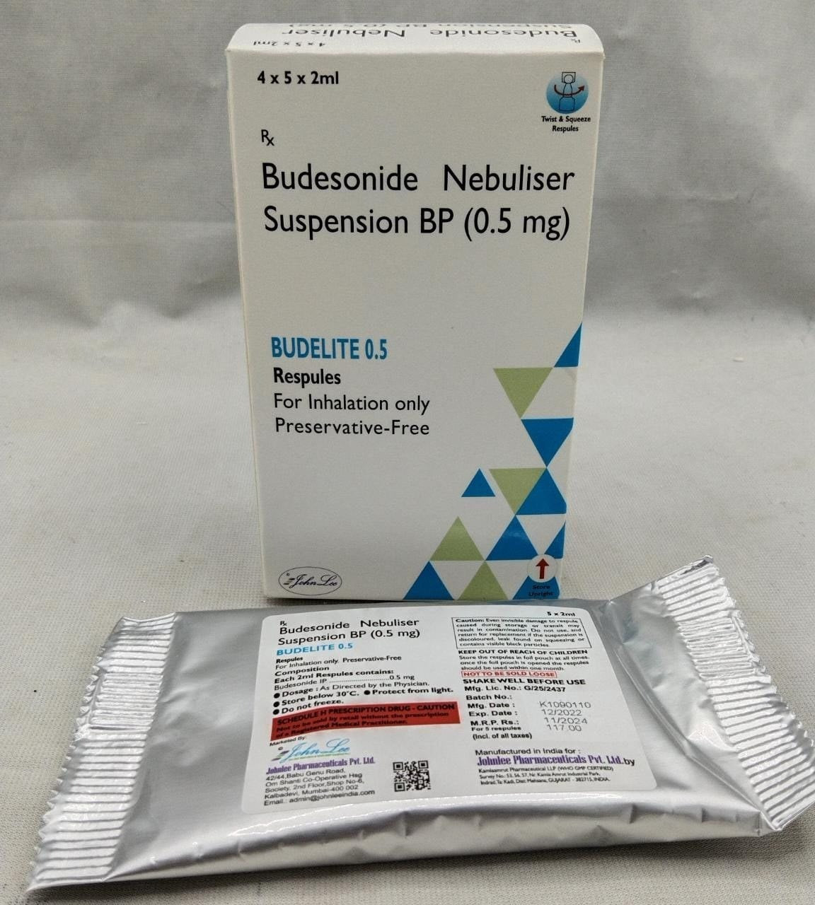 Budesonide nebulise