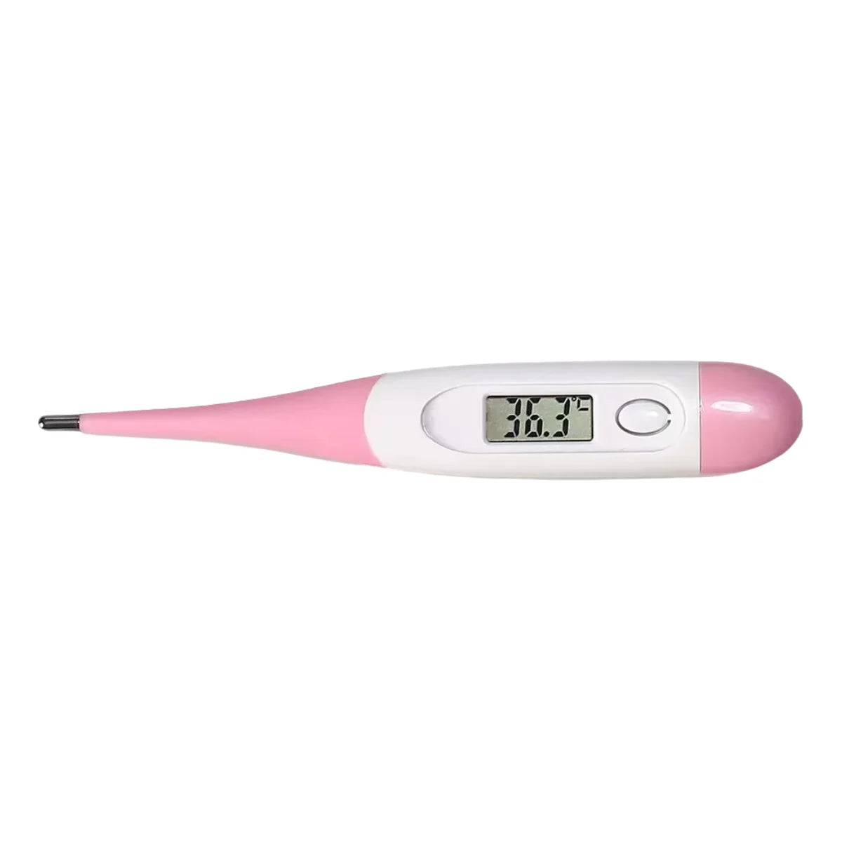 1PCS basal pink digital body Clinical fever Medical Equipment Tools Dry thermometers for people children Waterproof soft head