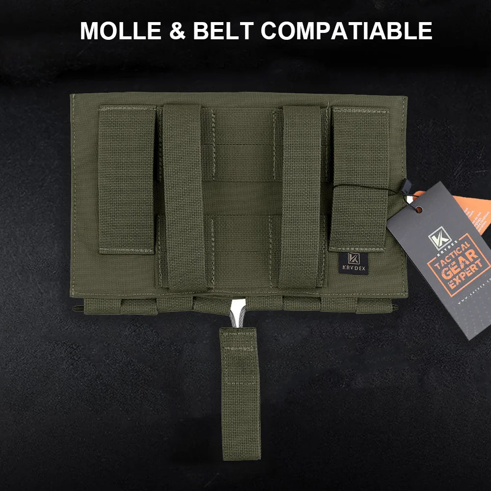 KRYDEX Tactical First Aid Kit Pouch Organizer Blow Out Pouch MOLLE 9022B Medical Equipment Outdoor Hiking Survival Bag